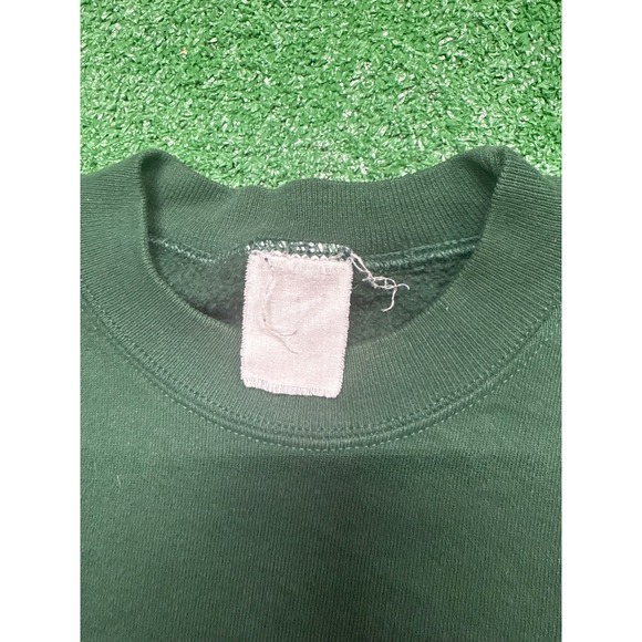 Vintage 90s Kentucky State University embroidered green sweatshirt crewneck - Picture 6 of 7